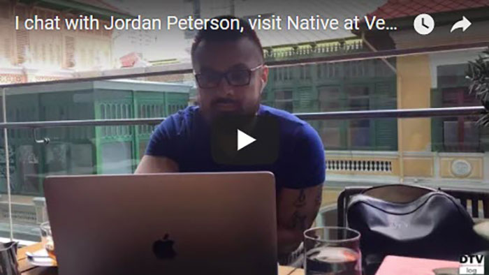 I chat with Jordan Peterson, visit Native at Vesper, & work outdoors | DTVlog 6