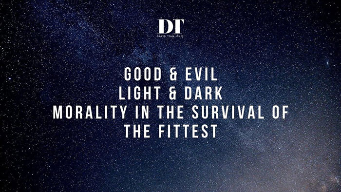 Good v. Evil, Light v. Dark Triad, PUAs & Red Pill: Morality in the Survival of the Fittest