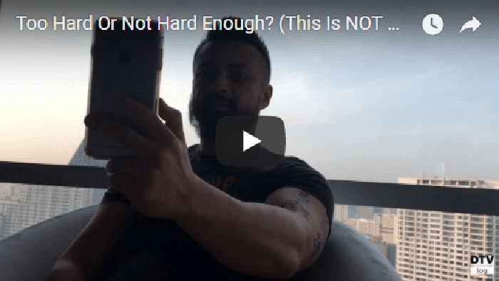 Too Hard Or Not Hard Enough? (This Is NOT What You Think…) | DTVlog 8