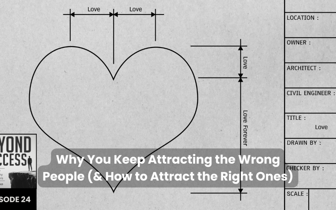 Why You Keep Attracting the Wrong People (& How to Attract the Right Ones) | (#024) Beyond Success: Psychology & Philosophy for Achievers, with David Tian, Ph.D.