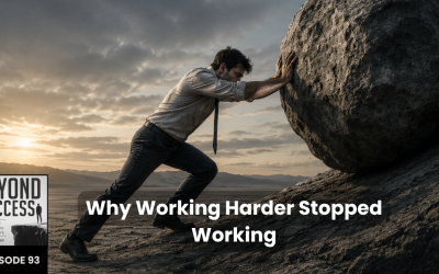 Why Working Harder Stopped Working | (#093) Beyond Success: Psychology & Philosophy for Achievers, with David Tian, Ph.D.